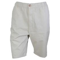 Bermuda Sarja Masculina Ogochi Tradicional Bege - 0035