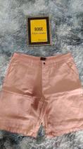 Bermuda sarja masculina rosa