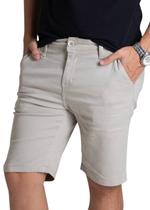 Bermuda Sarja Sawary - 278791 Bege Bermuda Sarja Sawary - 278791 Bege