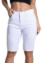 Bermuda Sarja Sawary - 281879 - branco 36 Bermuda Sarja Sawary - 281879 - branco 36