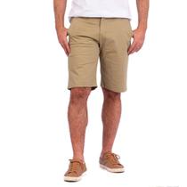 Bermuda Sarja Slim Masculina Ogochi Essencial 003538006 Bege