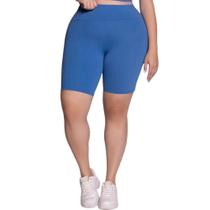Bermuda Selene Básica Fitness Plus Size Feminina