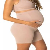Bermuda Short Cintura Alta Trifil Para Gestante Gravida Maternidade (C05211)