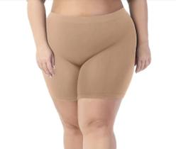 Bermuda Short Feminina Sem Costura Evita Atrito Entre As Pernas Plus Size