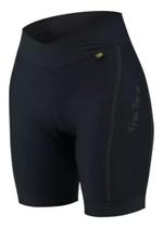 Bermuda Short Feminina Sport Mona Ciclismo Free Force PRETO/CHUMBO - GG