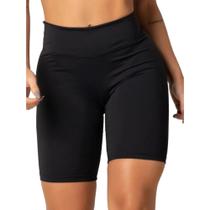 Bermuda SHORT Fitness LEG BÁSICO Legging Cós Alto Treino Casual 150 Bermuda SHORT Fitness LEG BÁSICO Legging Cós Alto Treino Casual 150