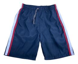Bermuda Short Infantil Masc Tactel Faixa Lateral Verão 014