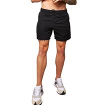 Bermuda short masculina moletinho casual adulto