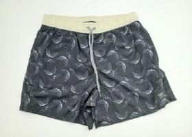 Bermuda Short Melty Estampado Bora Bora Casual Confort Masculino Adulto Ref Sht04V22