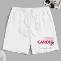 Bermuda Short Moletom Anti Cardio Maromba Academia Treino Algodão Bermuda Short Moletom Anti Cardio Maromba Academia Treino Algodão