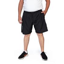 Bermuda Short Praia Masculino Plus Size Tactel Cós Elástico Cordão Acabamento Premium
