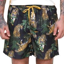 Bermuda Shorts Água Hering Quadrada Tigre