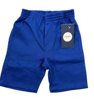 Bermuda shorts algodão elástico infantil meninos com bolsos TAM 1 2 3 4 6 e 8 anos