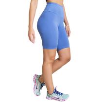 Bermuda Shorts Azul Fitness Feminina Suplex Cintura Alta G