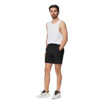Bermuda Shorts Básico Masculino Com Elástico Bermuda Shorts Básico Masculino Com Elástico