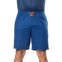 Bermuda Shorts Calçao Elite Masculino Academia Futebol Esportivo P-GG Plus Size 2 bolsos e Cordão