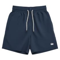 Bermuda Shorts Com Bolso Academia Microfibra Leve Dry Fit Rei do Esporte Treino Esportivo Corrida