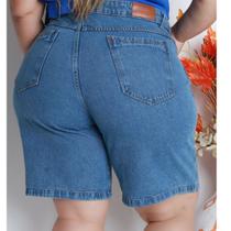 Bermuda Shorts Jhorts Jeans Feminino Plus Size do número 46 ao 54