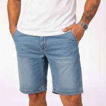 Bermuda Shorts Masculina Sarja Jeans Lisa - 38 ao 48