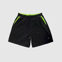 Bermuda Shorts Masculino Academia Bike Treino Bolt PRETO