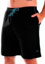 Bermuda Shorts Masculino Adulto Esportiva Básica Preta Elite Bermuda Shorts Masculino Adulto Esportiva Básica Preta Elite