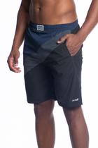 Bermuda Shorts Masculino Tactel Elastano Refletivo Treino