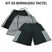 Bermuda Shorts Masculinos Tactel 38 ao 44 - Academia, Esporte, Futebol e Lazer