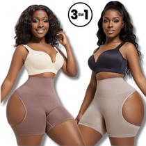 Bermuda Shorts Modelador Cinta Levanta Bumbum Afina Cintura Modeladora Empina Diminui Medidas Bermuda Shorts Modelador Cinta Levanta Bumbum Afina Cintura Modeladora Empina Diminui Medidas