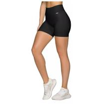Bermuda shorts selene fitness sem costura microfibra treino