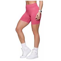 Bermuda shorts selene fitness sem costura microfibra treino