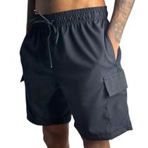 Bermuda Shorts Surftrip Lisa Cargo Preto Bermuda Shorts Surftrip Lisa Cargo Preto