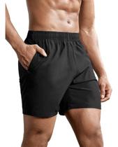 Bermuda Shorts ultra leve treino praia Liso