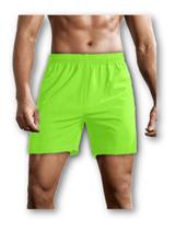 Bermuda Shorts ultra leve treino praia Liso