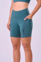 Bermuda Signature Samba 3 Bolsos 15cm-Verde Mediterrâneo