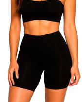 Bermuda Slim Academia Confortável Adulto Feminina Dilady