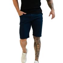 Bermuda Social Sarja Slim Premium Bolso - Volgue