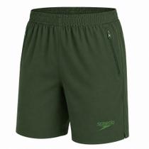 Bermuda Speedo Média Zíper Masculina - Verde Musgo