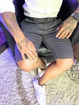 Bermuda Sport Fino Texturizado Bolso Faca