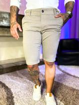 Bermuda Sport Fino Texturizado Bolso Faca