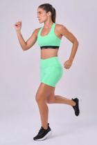 Bermuda Sprint Ginga 3 Bolsos 12cm Verde Menta