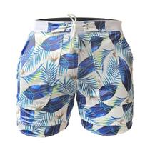 Bermuda & Sunga Boxer Grigo Collection Blue Garden