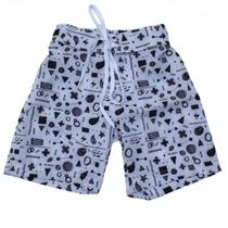 Bermuda Surf Infantil Rabiscos
