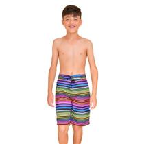 Bermuda Surf Infantil - Retro Colors