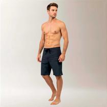 Bermuda Surf Masculina Estampa Listra Lure Preto