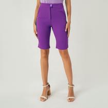 Bermuda susie casual alfaiataria feminino