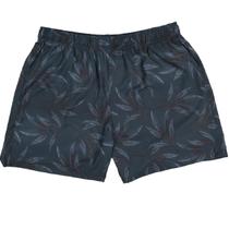 Bermuda Tactel Boxer Casual Longa Plus Size Masculina Ogochi 004544111 Marinho
