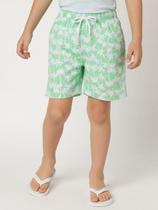 Bermuda Tactel Infantil Para Menino - VERDE Bermuda Tactel Infantil Para Menino - VERDE