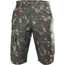 Bermuda Tática Ripstop Comfort Camuflado Caça Airsoft Trilha