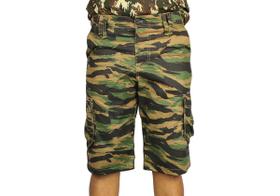 Bermuda Tática Treme Terra Cargo Army Camuflada Selva 40