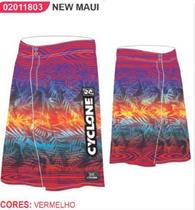 Bermuda Tec-Tel Board Short Cyclone Australia North New Maui Masculino Adulto - Ref 02011803